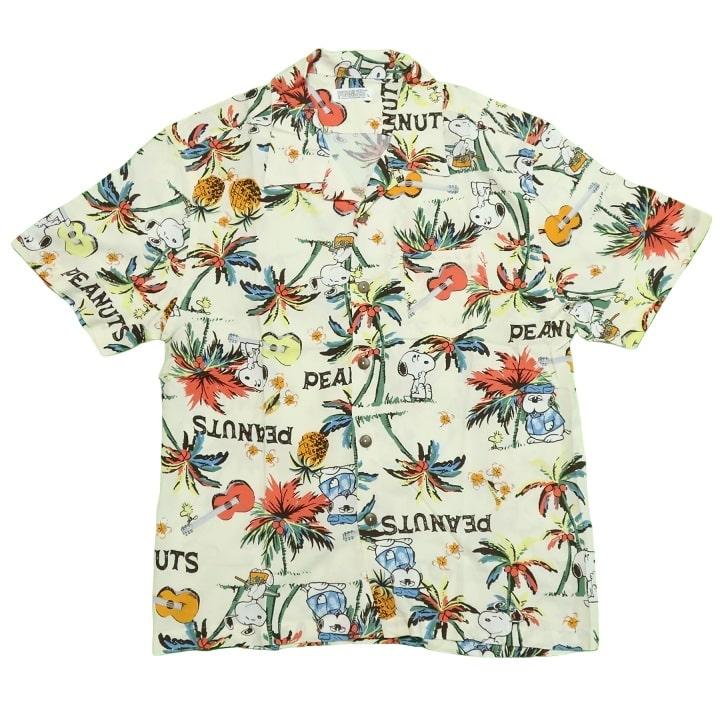 【新品未使用】USJ 2022 スヌーピー　アロハシャツ　145cm〜155cm 楽天市場】スヌーピー グッズ 大人 向け SNOOPY 服 アロハシャツ