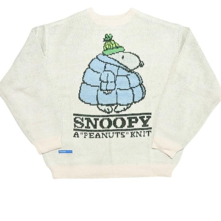 SNOOPY（スヌーピー） グッズ 大人 向け ニット/セーター 服 メンズ