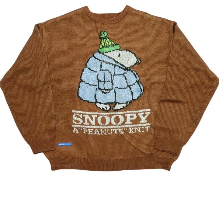 SNOOPY（スヌーピー） グッズ 大人 向け ニット/セーター 服 メンズ