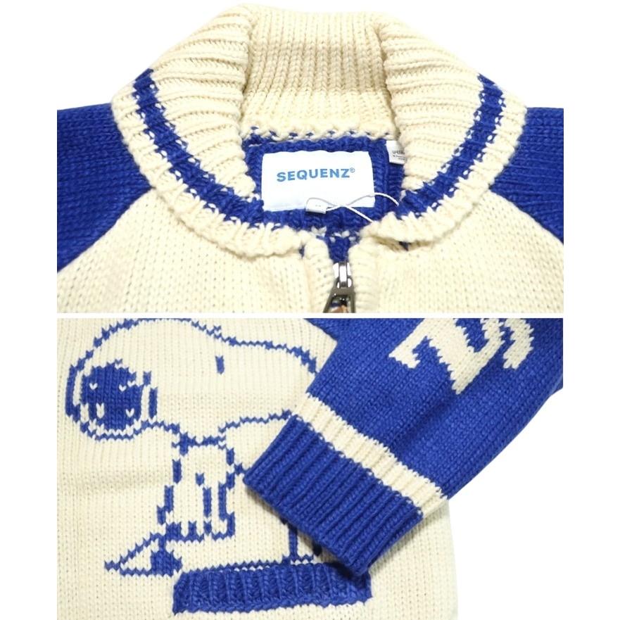 未使用 SNOOPY ELEGANCE ウール100 ニットレトロヴィンテージM 未使用