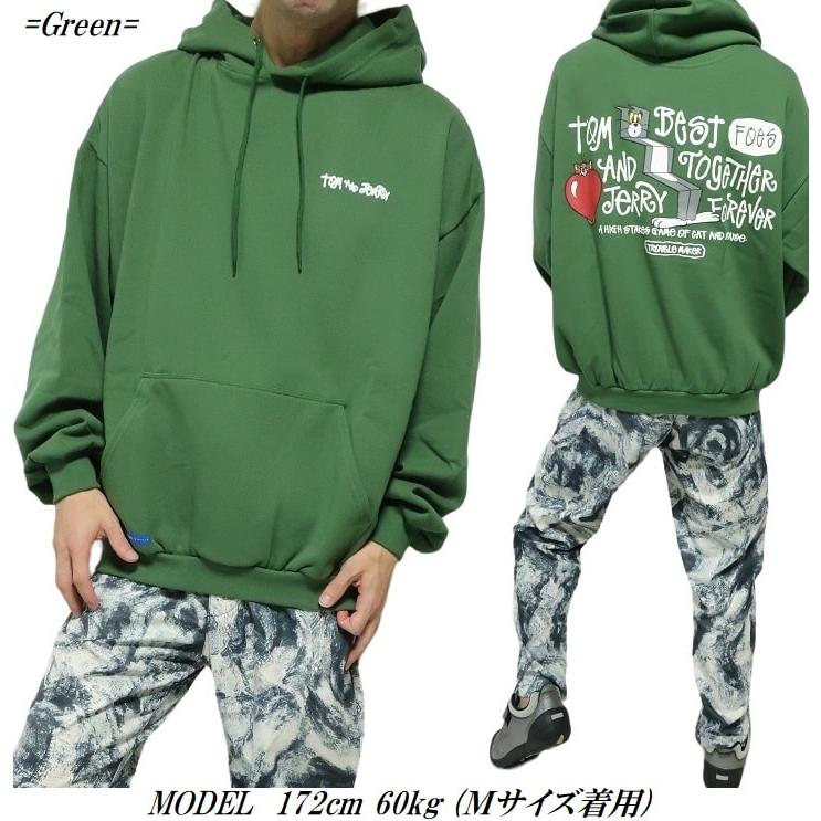 Kota Gushiken オーバーサイズ フード付きパーカー 緑 Kota Gushiken オーバーサイズ フード付きパーカー 緑