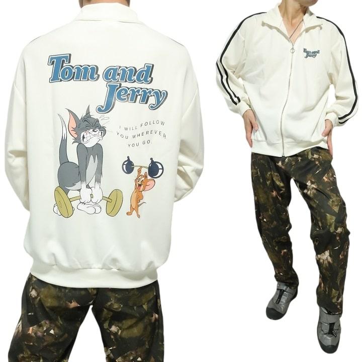 メンズセレクト トムとジェリー TOM & JERRY トラックジャケット メンズセレクト トムとジェリー TOM & JERRY トラックジャケット