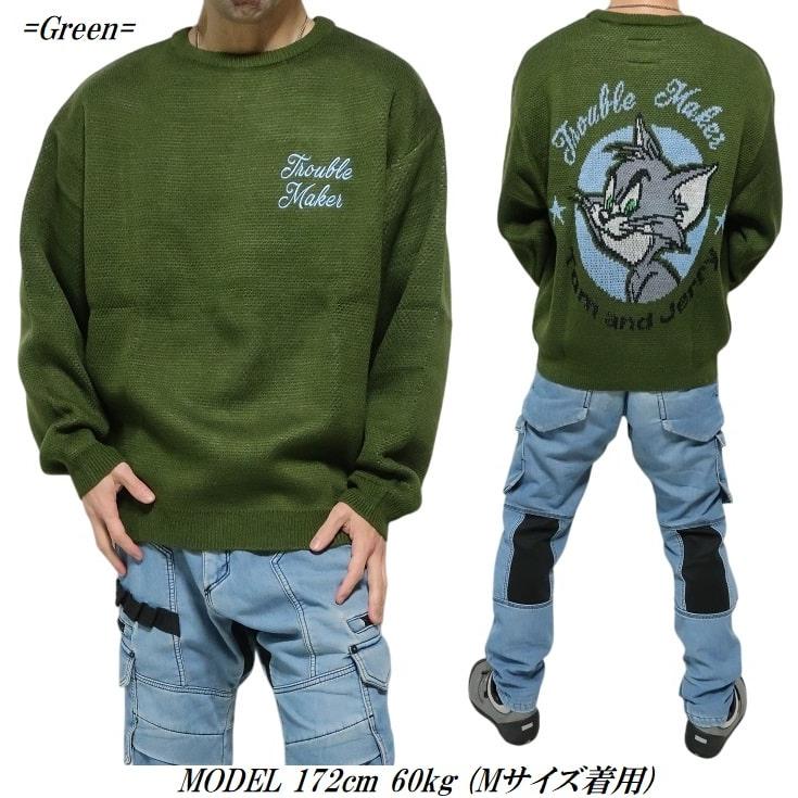 メンズセレクト トムとジェリー ニット/セーター トム/自信たっぷり