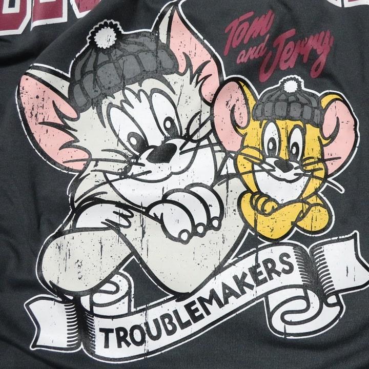 トムとジェリー Tシャツ ロンT 長袖 服 グッズ 薄手 ニット帽 メンズ/レディース TOM & JERRY キャラクター ライセンス｜shinkirohjacket｜23