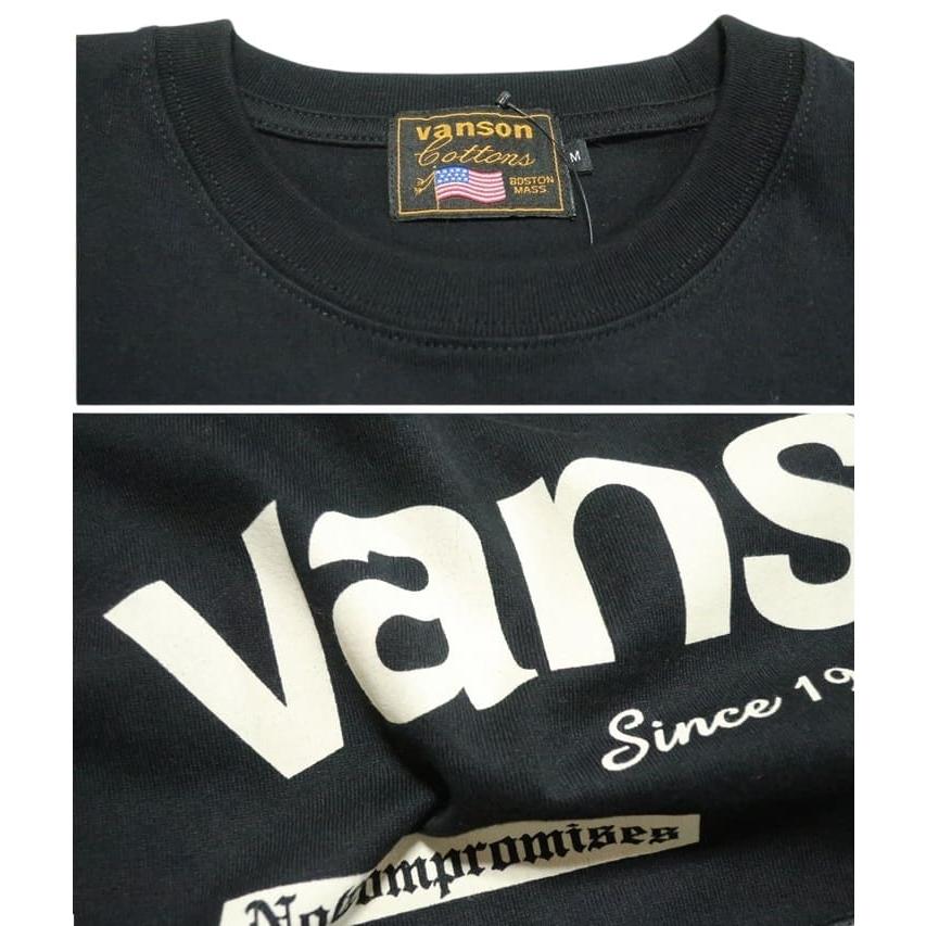 VANSON（バンソン） VANSON Tシャツ メンズ 刺繍 半袖 ヴァンソン NVST