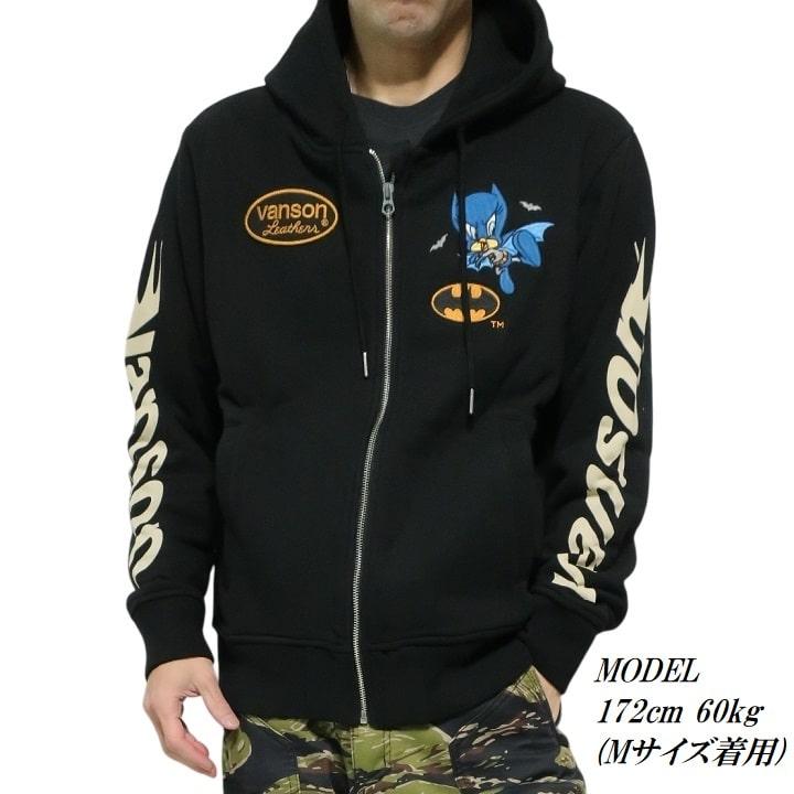 VANSON（バンソン） パーカー ルーニーテューンズ バットマン