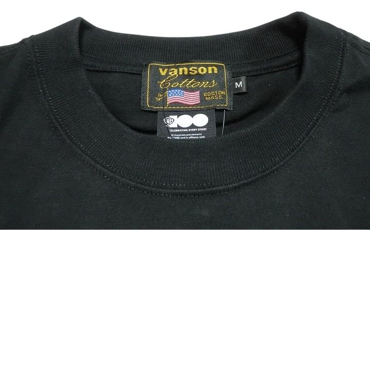 VANSON（バンソン） 長袖トムとジェリー/バットマン コラボ 長袖T