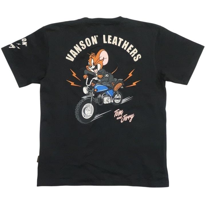 VANSON（バンソン） vanson Tシャツ 半袖 トムとジェリー コラボ TOM