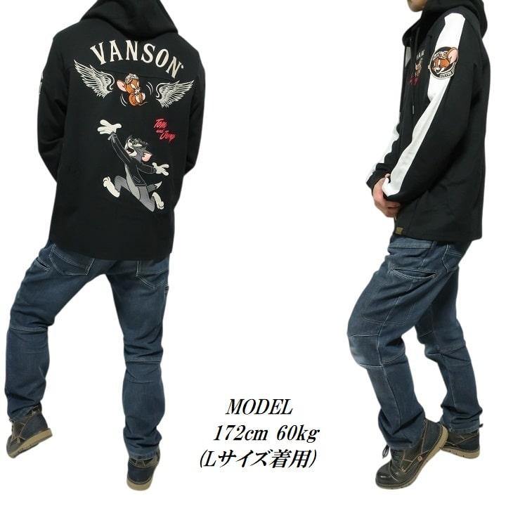 VANSON vanson バンソン トムとジェリー コラボ 刺繍 ドライ VANSON vanson バンソン トムとジェリー コラボ 刺繍 ドライ