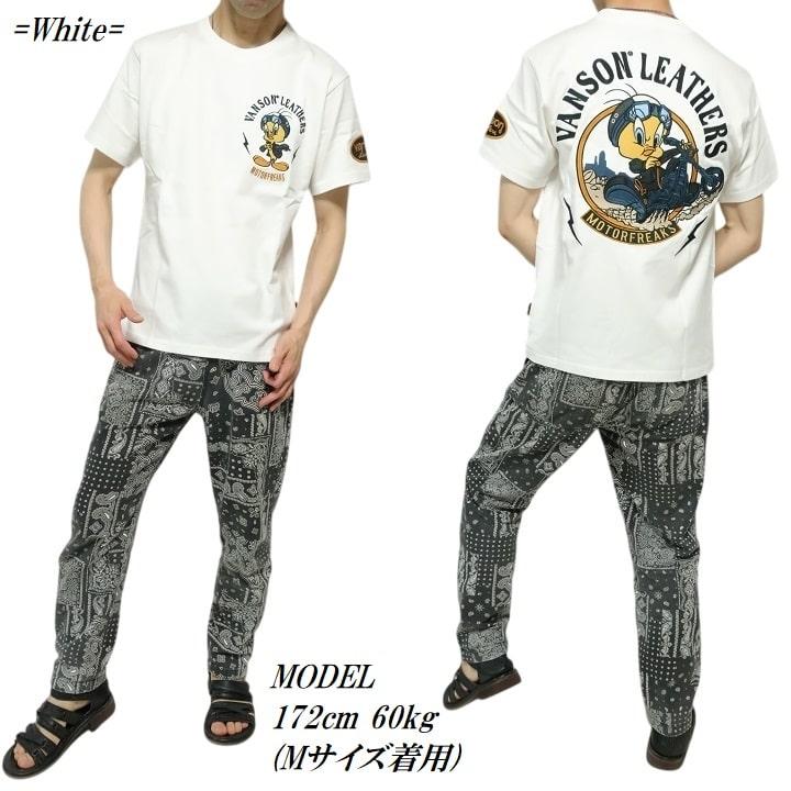VANSON（バンソン） vanson Tシャツ 半袖 ルーニー・テューンズ 