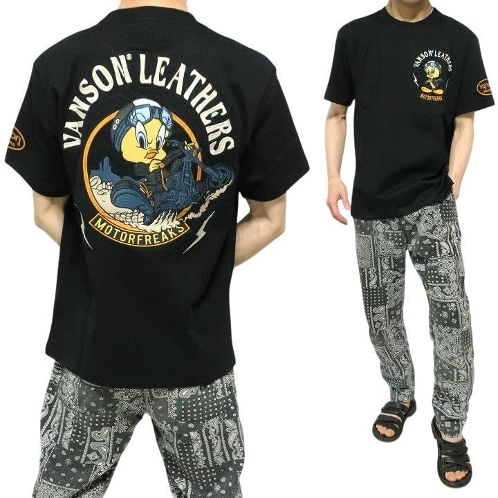 VANSON（バンソン） vanson Tシャツ 半袖 ルーニー・テューンズ