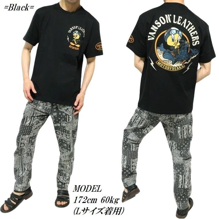VANSON（バンソン） vanson Tシャツ 半袖 ルーニー・テューンズ 