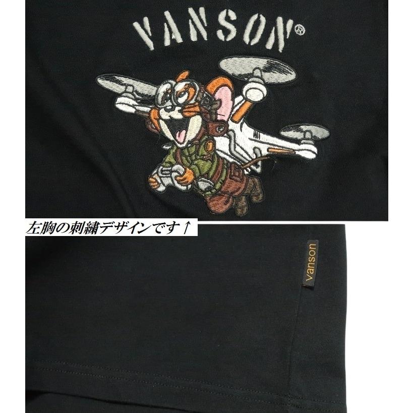 VANSON（バンソン） VANSON Tシャツ 半袖トムとジェリー コラボ TOM