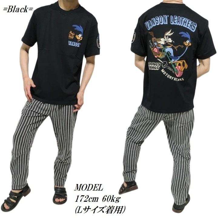 VANSON（バンソン） VANSON Tシャツ 半袖 ルーニーテューンズ ライダー
