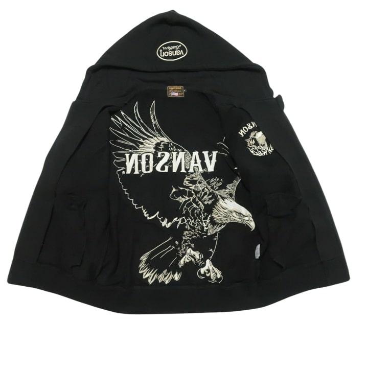 VANSON（バンソン） イーグル/刺繍 ジップパーカー ジャケット