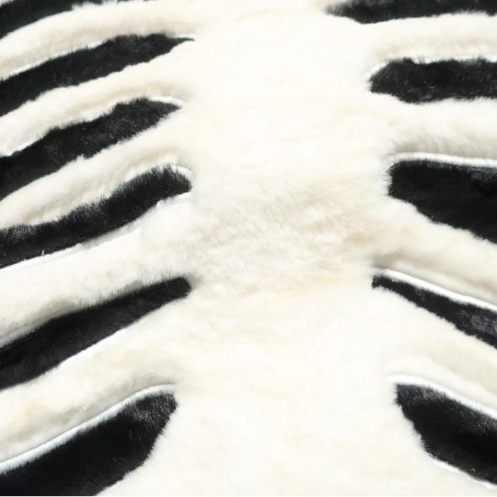 VANSON（バンソン） スカル/ボーン/ドクロ ファー/ジャケット ジップ