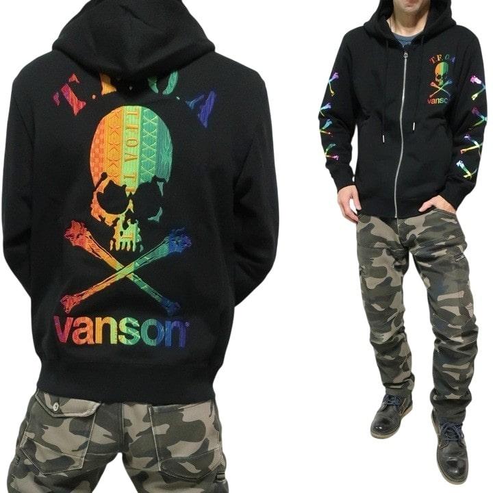 VANSON（バンソン） クローズ WORST スカル/ドクロ/髑髏