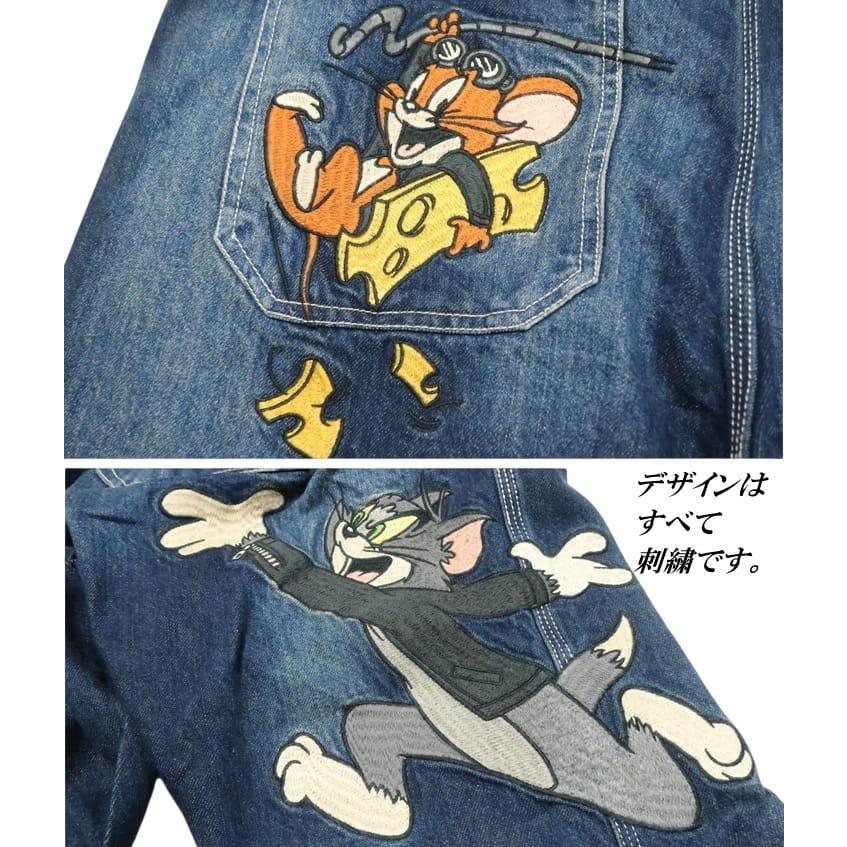 VANSON トムとジェリー オーバーオール コラボ 刺繍 メンズ/レディース/ユニセックス TOM & JERRY TJV-2408 ネバーマインド | VANSON | 19