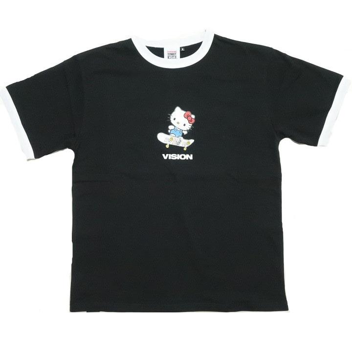 ハローキティ Tシャツ VISION/ヴィジョン コラボ メンズ/レディース