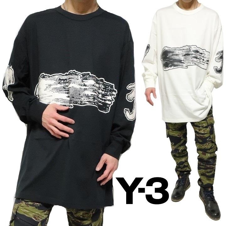 Y-3 Y-3/ワイスリー Tシャツ ロンT 長袖 メンズ オーバーサイズ Y-3 Y-3/ワイスリー Tシャツ ロンT 長袖 メンズ オーバーサイズ