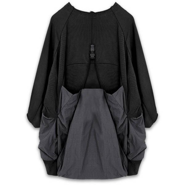 HAMCUS【ハムカス】MAGNET POCKET OVERSIZED PULLOVER【マグネット 