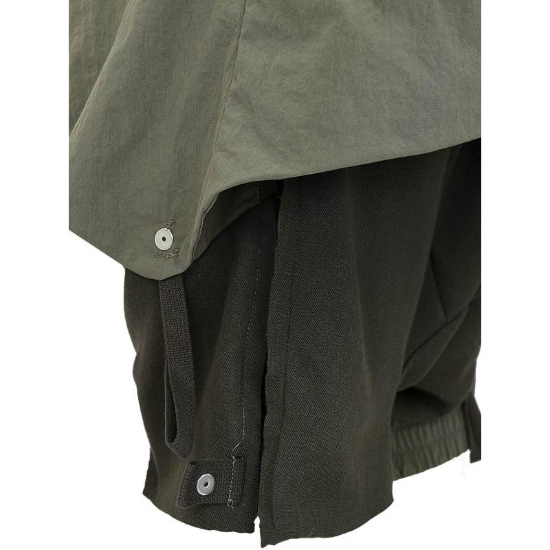 HAMCUS【ハムカス】RAINFORCED MANTA PANEL LAYERED SHORTS【レイン 