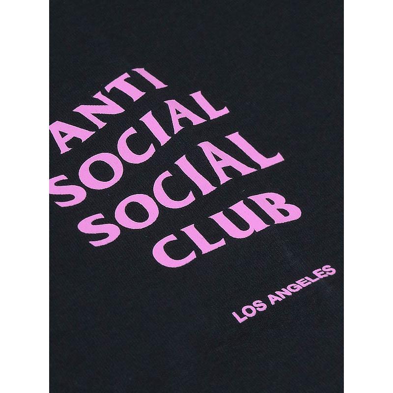 ANTI SOCIAL SOCIAL CLUB【アンチソーシャルシーシャルクラブ】LA BLACK CITY T-SHIRT / BLACK @9800｜shinkirou｜05