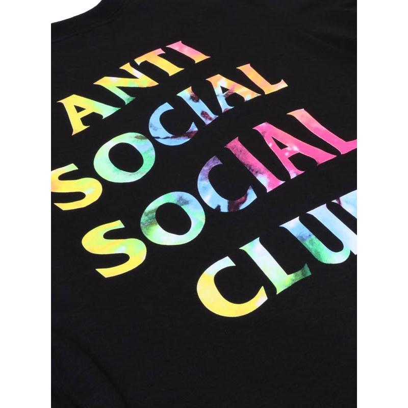 ANTI SOCIAL SOCIAL CLUB【アンチソーシャルシーシャルクラブ】THAI DYE BLACK T-SHIRT【タイダイ ブラック Tシャツ】 / BLACK @9800｜shinkirou｜02