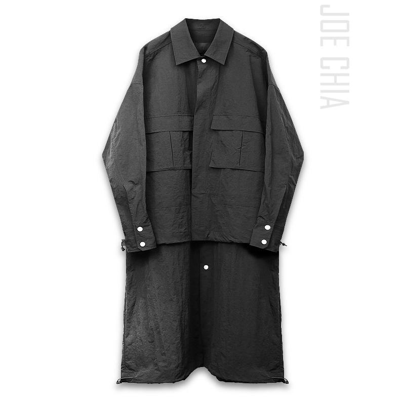 JOE CHIA【ジョーチア】HABANYA LONG JACKET【ハバニャ ロング 