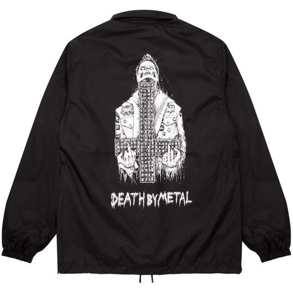 DEATH BY METAL【デスバイメタル】Mark Riddick × Death By Metal COACH JACKET ...