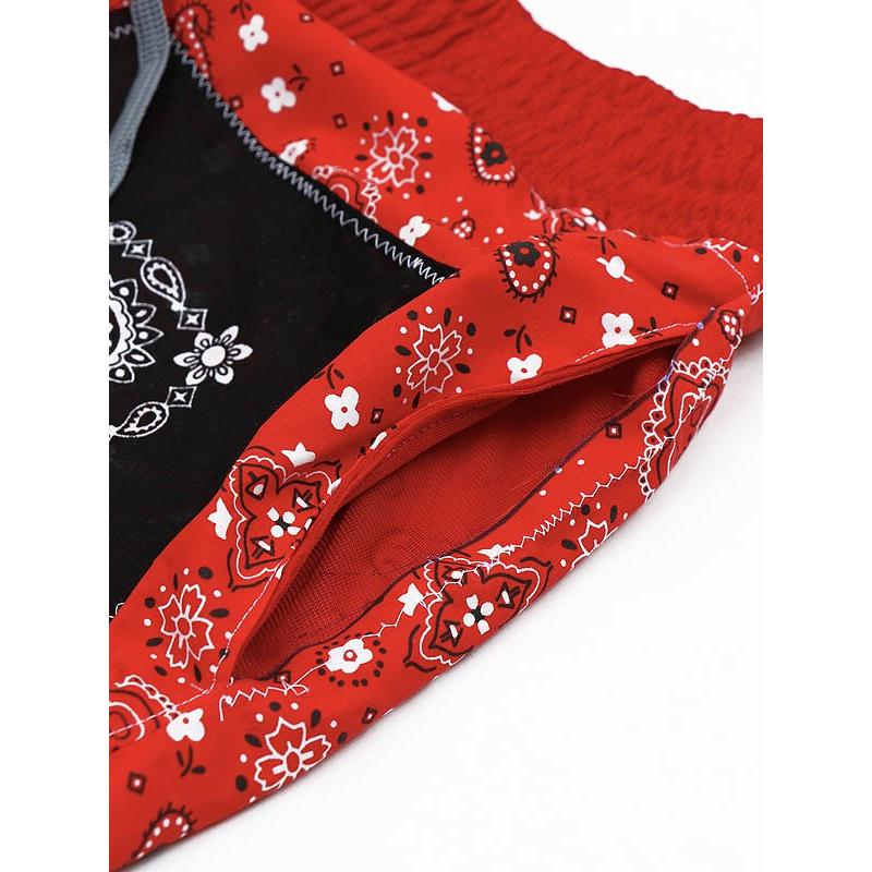 60%OFF SALE】IMASINACHI NYC【イマシナチ NYC】RED PAISLEY PANTS 