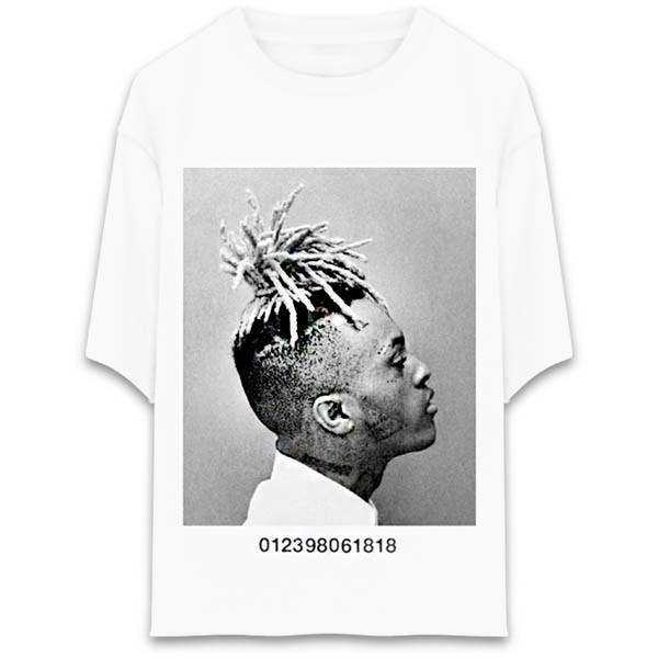 XXXTENTACION【XXXテンタシオン】MUG SHOT PROFILE T-SHIRT【マグショットプロファイル Tシャツ】/ WHITE @13800｜shinkirou