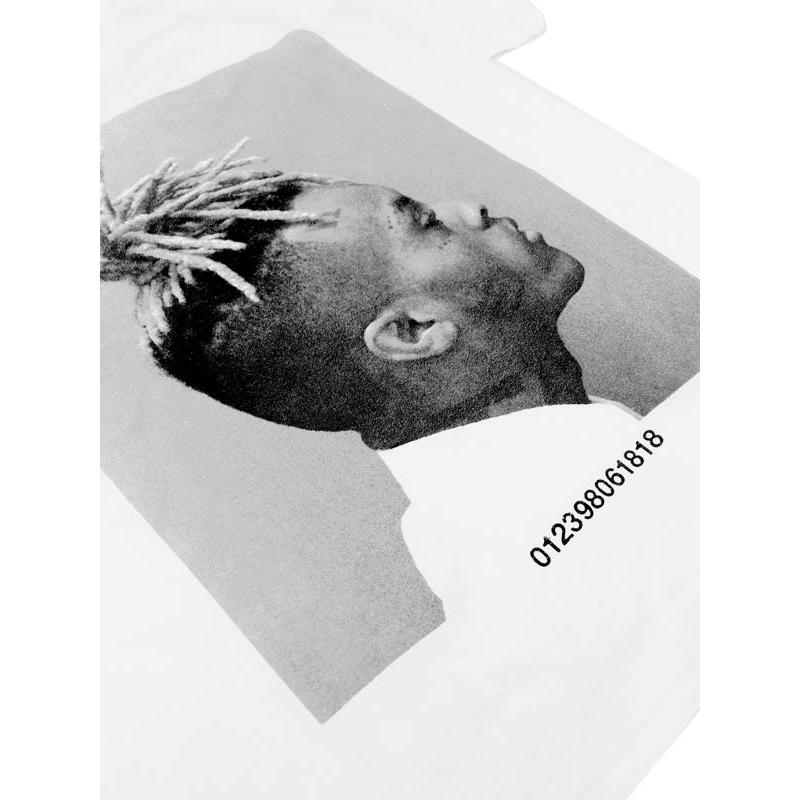 XXXTENTACION【XXXテンタシオン】MUG SHOT PROFILE T-SHIRT【マグショットプロファイル Tシャツ】/ WHITE @13800｜shinkirou｜04