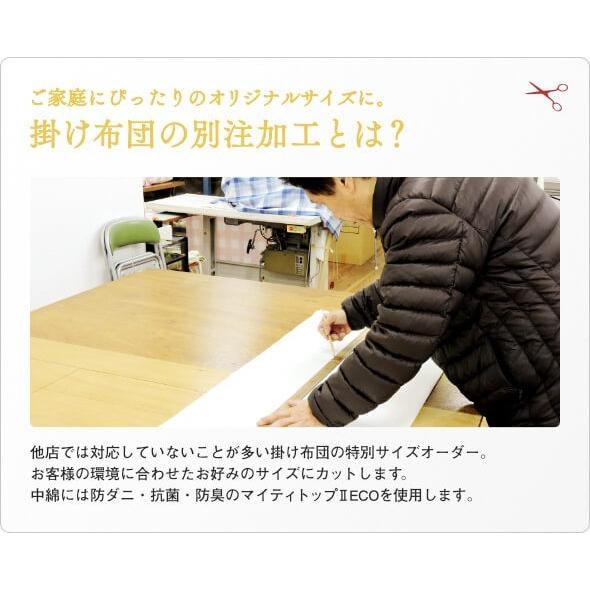 オーダーメイド 掛け布団 230×210cm 以下 日本製 別注 サイズ変更可 オーダー布団 掛布団_1