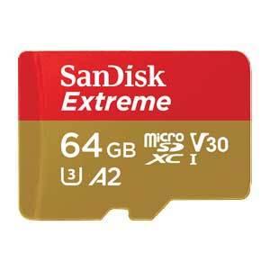 SanDisk エクストリーム microSDHC 64GB サンディスク マイクロSDカード｜shinku