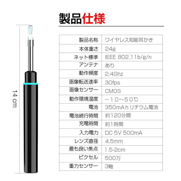 耳かき 500万画素 イヤースコープ 耳かきカメラ 4 5mm Ledライト付きスコープ 耳掃除 耳垢クリーニング Wifi接続 カメラ 視覚耳取り Usb充電 Iphone Android Ear005 新明雑貨店 通販 Yahoo ショッピング