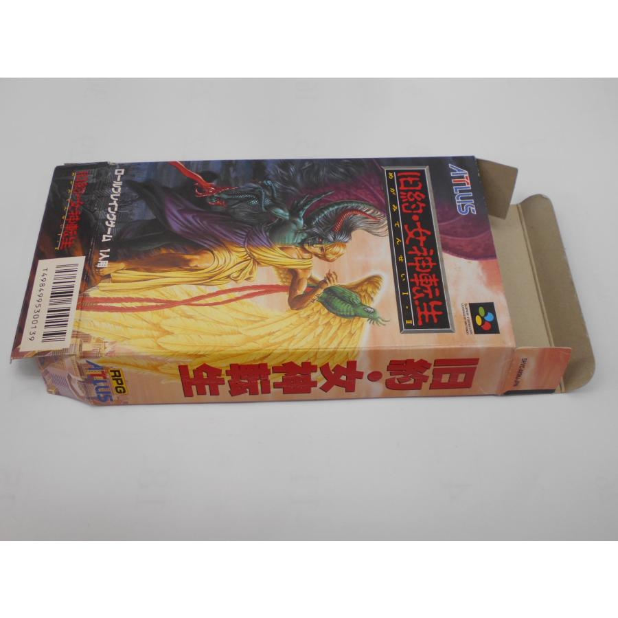 SFC 旧約・女神転生（箱、説明書付き）スーパーファミコン