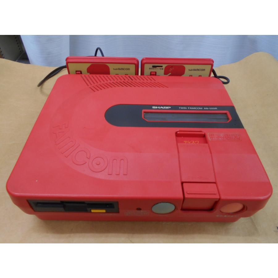 ツインファミコン 本体 AN-500R ベルト交換・メンテ済み ツインファミコン 本体 AN-500R ベルト交換・メンテ済み