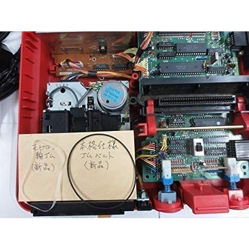 ツインファミコン 本体 AN-500-R+付属品一式 【ベルト交換済み】【60