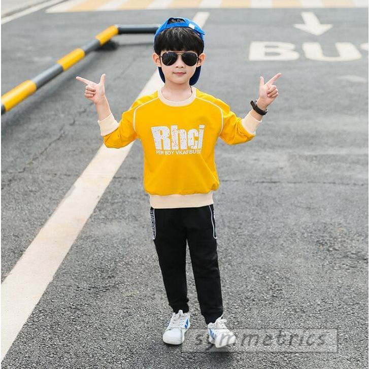 子供服 セットアップ 男子 キッズ 長袖 春秋 秋着 上下セット2点セット Tシャツ ロングパンツ 韓国子供服 ジュニア 長ズボン 運動服 可愛い おしゃれ 新品 Ll 194 Symmetrics 通販 Yahoo ショッピング