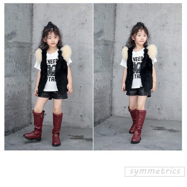 長靴 キッズ 裏起毛 子供靴 女の子 ブーツ キッズ ロングブーツ マーチンブーツ 靴 キッズシューズ ジュニア シューズ ローヒール 秋 冬 16 5cm 22 8cm Ly013 Symmetrics 通販 Yahoo ショッピング
