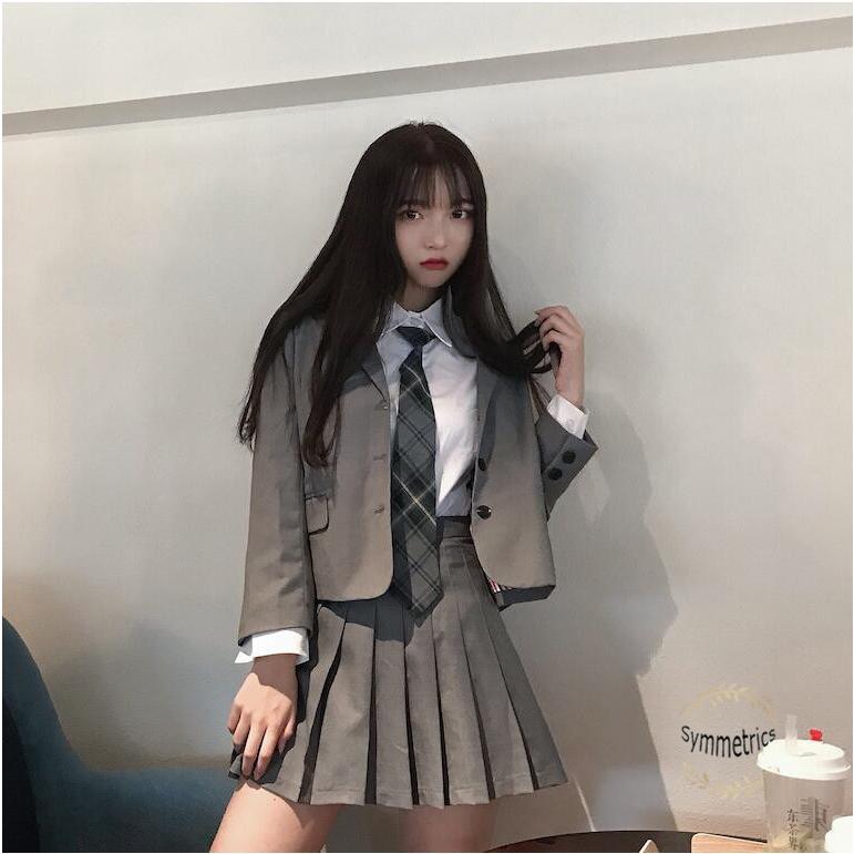 卒業式 スーツ フォーマルスーツ 女の子 中学生 レデイース 無地 セット 卒服 制服 スカート 発表会 チェック柄 女子 高校生 フリーサイズ ゆったり S M L Xl Ly2563 Symmetrics 通販 Yahoo ショッピング