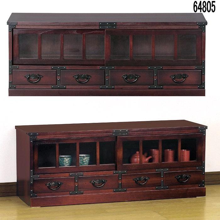 クロシオ 64805 民芸調ローボード【完成品】【メーカー直送】【同梱/代引不可】【キャビネット、民芸調家具、天然木桐材製】 :175-4954877648055-64805:新未来創造 - 通販 - Yahoo!ショッピング クロシオ 64805 民芸調ローボード【完成品】【メーカー直送】【同梱/代引不可】【キャビネット、民芸調家具、天然木桐材製】 :175-4954877648055-64805:新未来創造 - 通販 - Yahoo!ショッピング