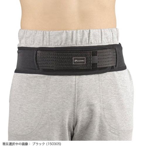 noble ノーブル 150305 バックレスキュー骨盤メッシュベルト ブラック