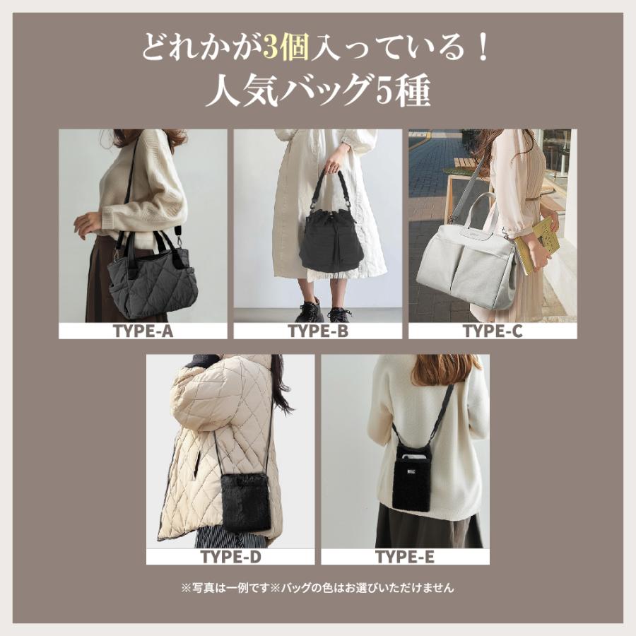 3点お得セット】ショルダーバッグ レディース バッグ 福袋 お得セット