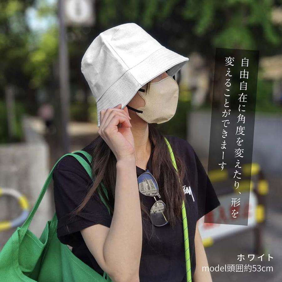 帽子 UVカット帽子 レディース 春 夏 UV 折りたたみ 大きいサイズ つば