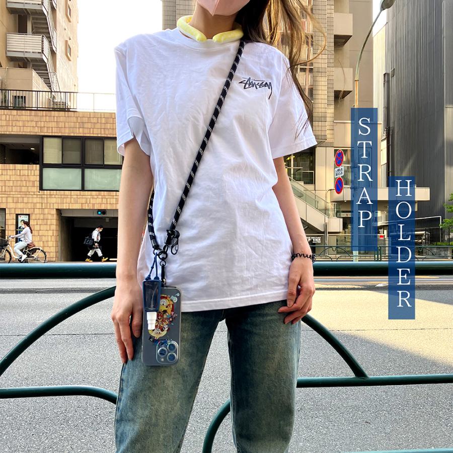 スマホショルダーストラップ ホルダー レディース ストラップ