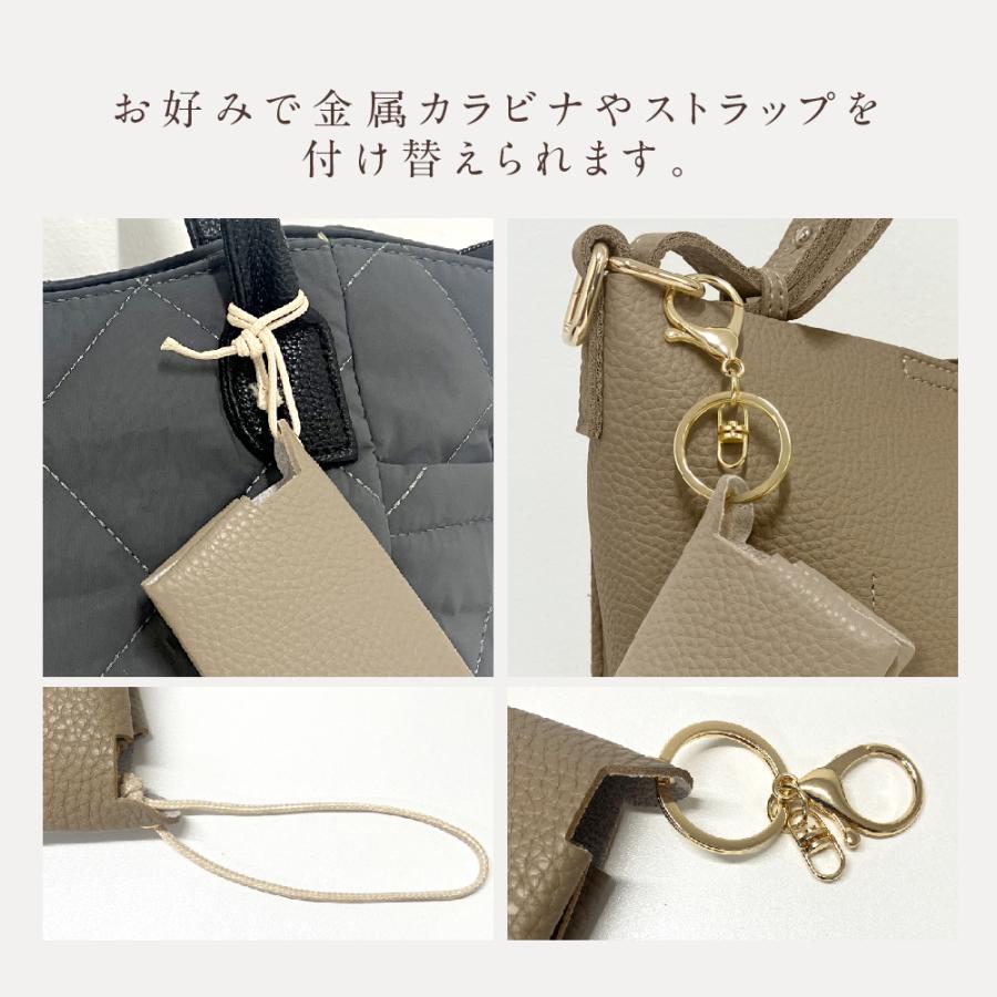 二つ折りポケットティッシュケース ティッシュカバー ポケット