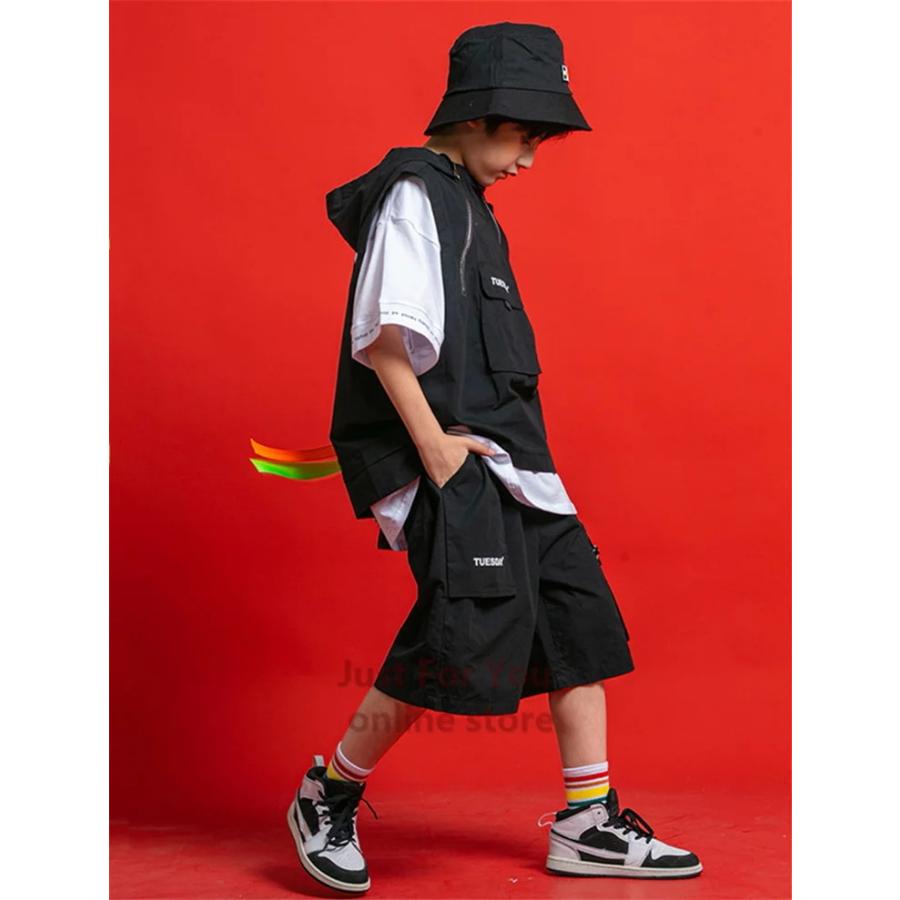 新品 スリッパ 3点セット ヒップホップ ダンス衣装 セットアップ キッズ ダンス 3点セット ヒップホップ ダンス衣装 セットアップ キッズ ダンスファッション ベスト ズボン シャツ 黒 韓国 K Pop レッスン ダンスウェア ジャズ Hiphop Sale Www Threeriversofs Com