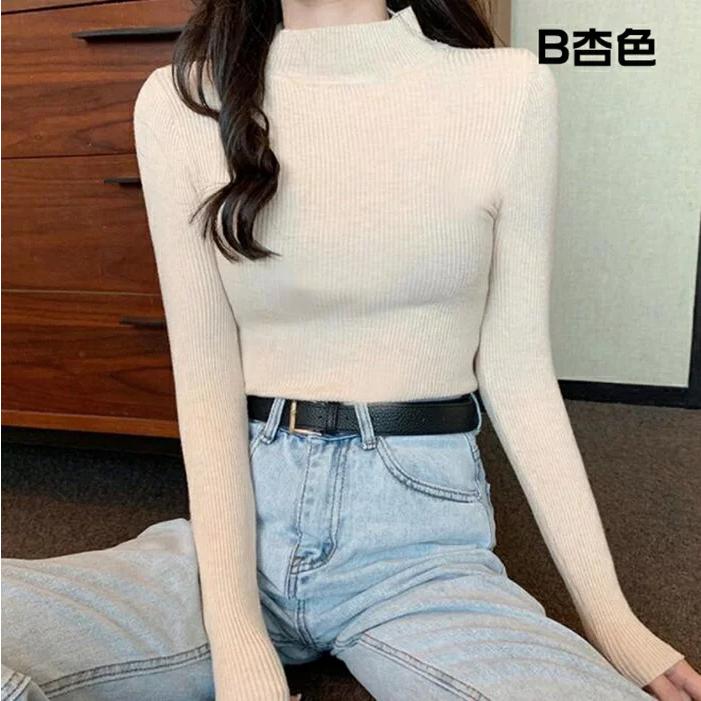 リブニット ニットセーター トップス ファンネルネック Vネック 2種類 レディース 洗えるニット ウォッシャブルニット ブラック 黒 Fvpkktsdy4 トップス Thaigarden2112 Com